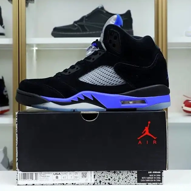 JORDAN AIR AIR 5 BLUE' JORDAN Kimikick RETRO 'RACER 0614